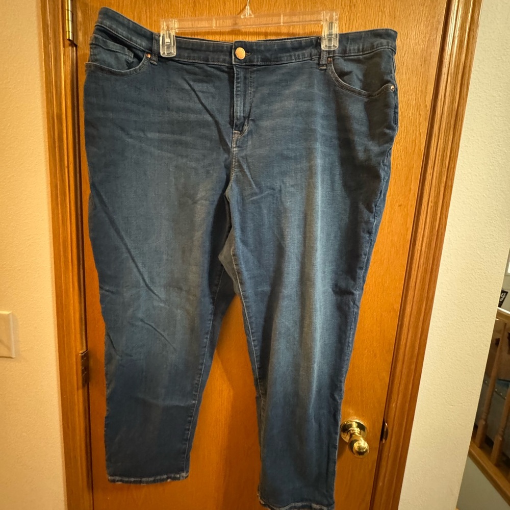 Lane Bryant sig fit mid rise boyfriend 24 Jeans
